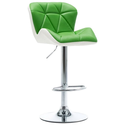 Bar Stool Faux Leather - Green, Brown, Wine Red, Cream, Red